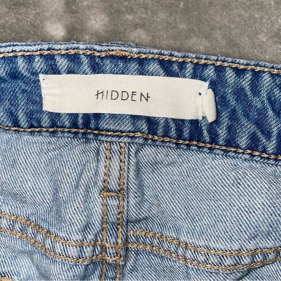 Hidden Tracey Distressed Straight Jeans Size 31 - Picture 6 of 10